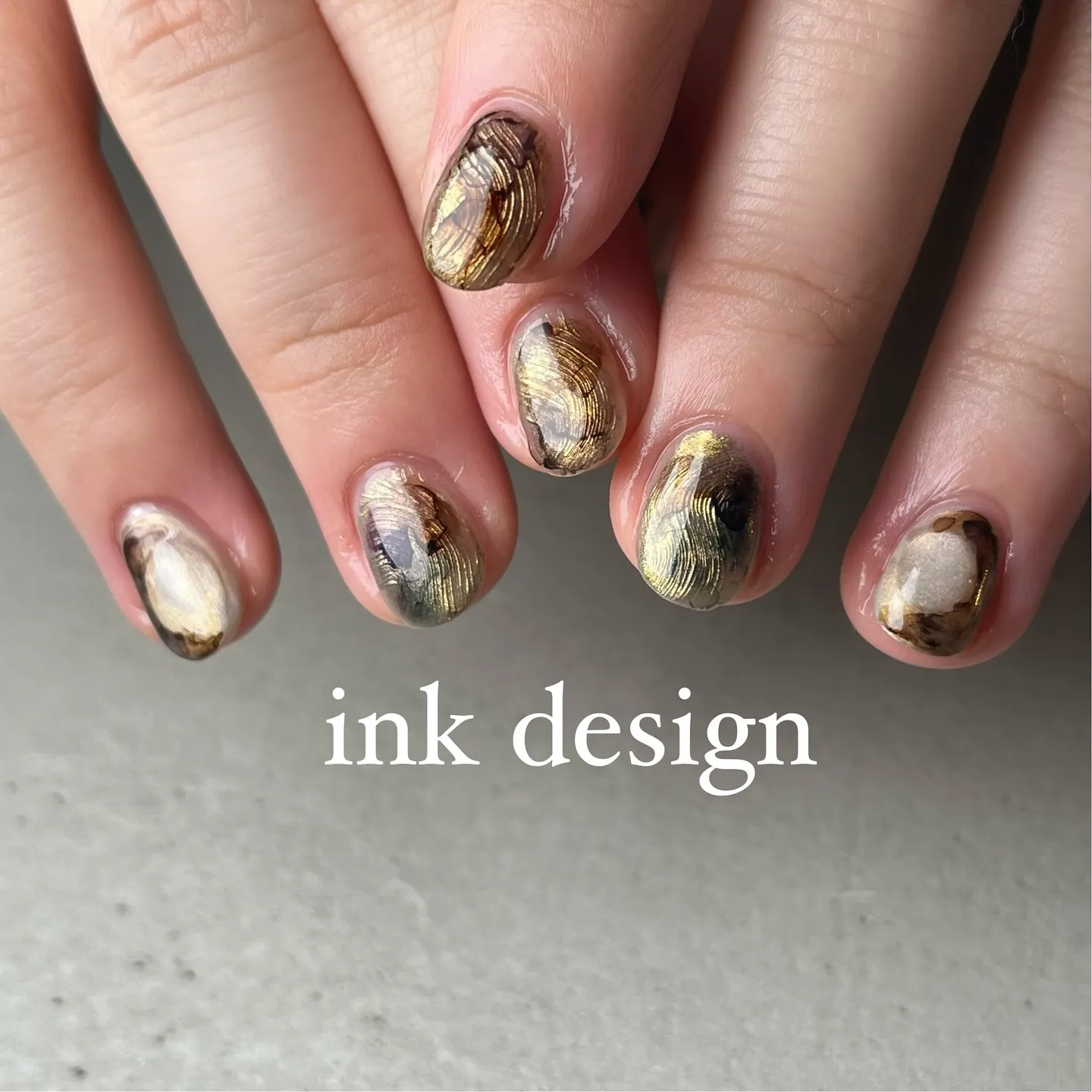 brown ink♡横浜ニュアンスネイルサロン