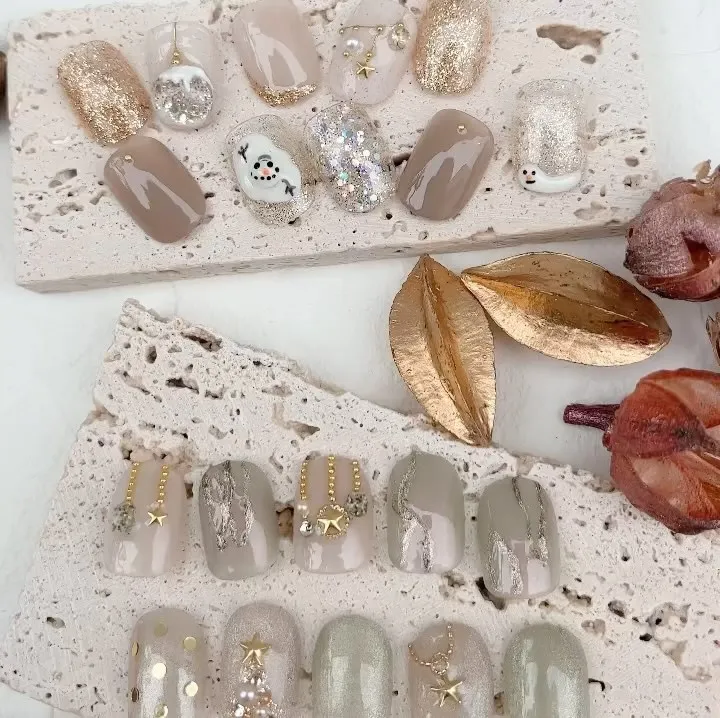 【クリスマス限定デザイン🎄.*】横浜│ニュアンスネイル│ブル...