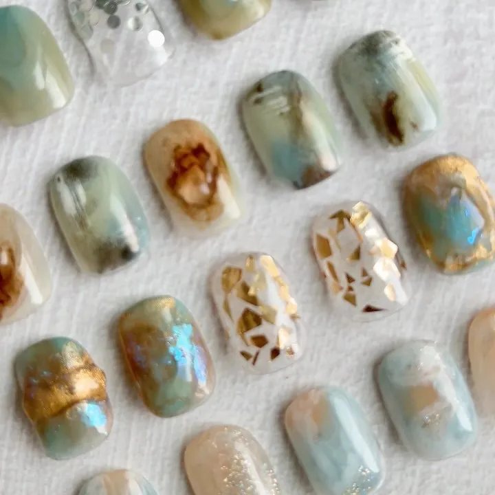 LITE BLUE🩵水色￤横浜ニュアンスネイルサロン