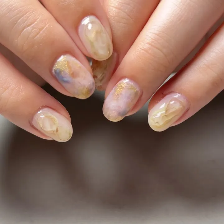 palecolor♡淡い春色￤横浜ニュアンスネイルサロン